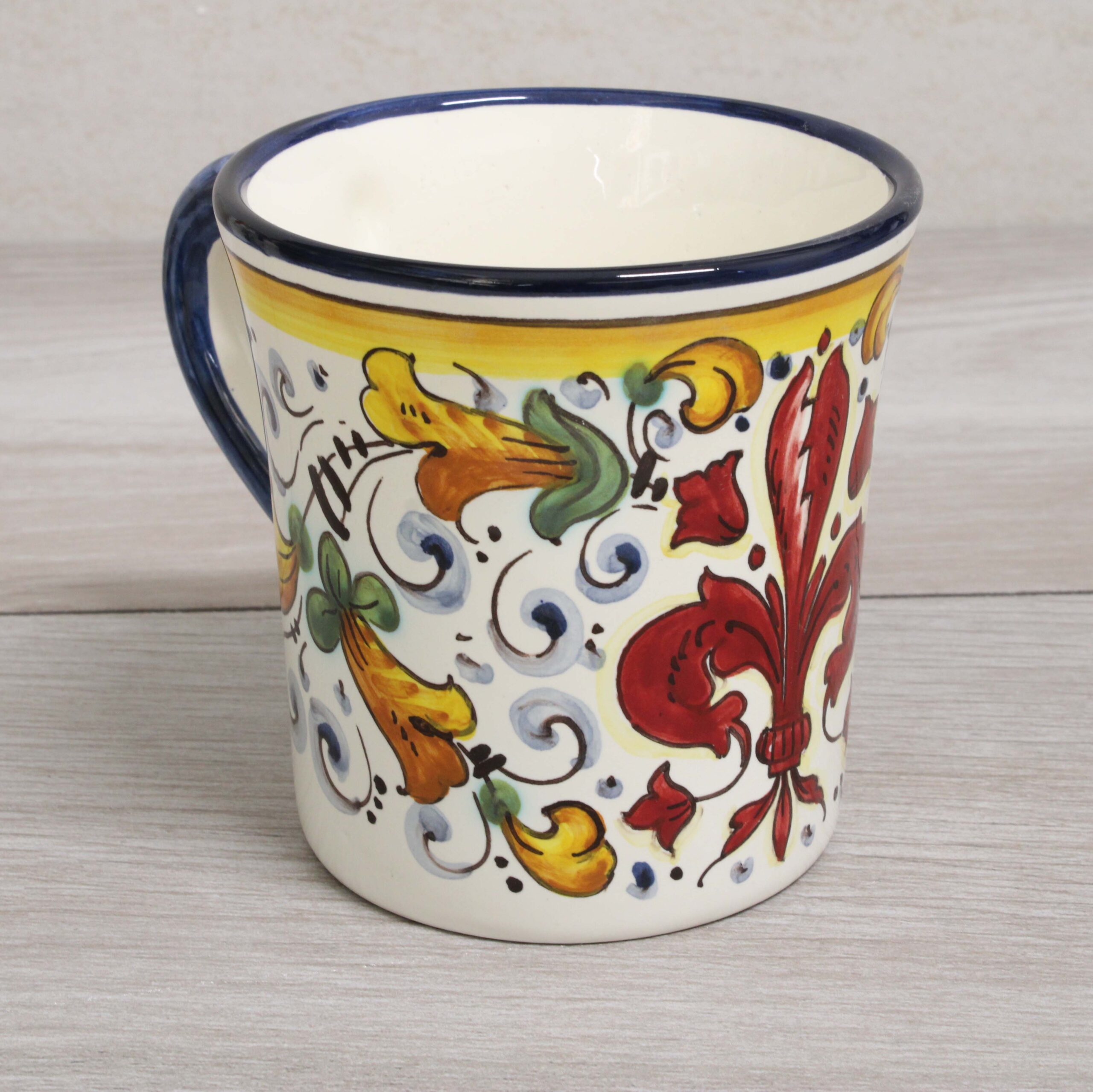 Italian ceramic coffee cups